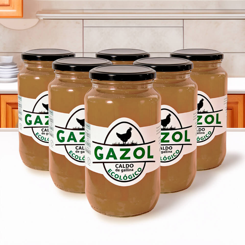 Caldo Ecológico de Gallina Gazol