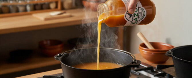 Caldo Ecológico de Gallina Gazol